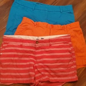 Bundle of 3 pairs of shorts size 8